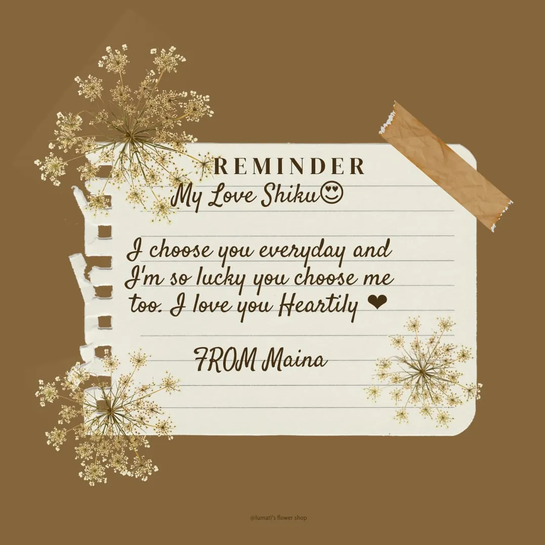 Custom personalized A5 card with unique message or design to accompany gifts or flowers